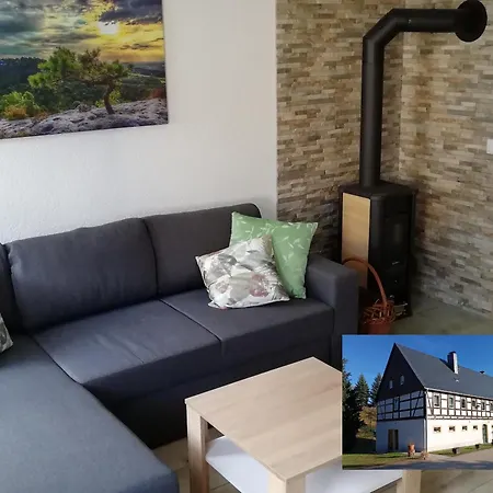 Ferienwohnung Im Fachwerkhaus Sebnitz Buitenkant foto